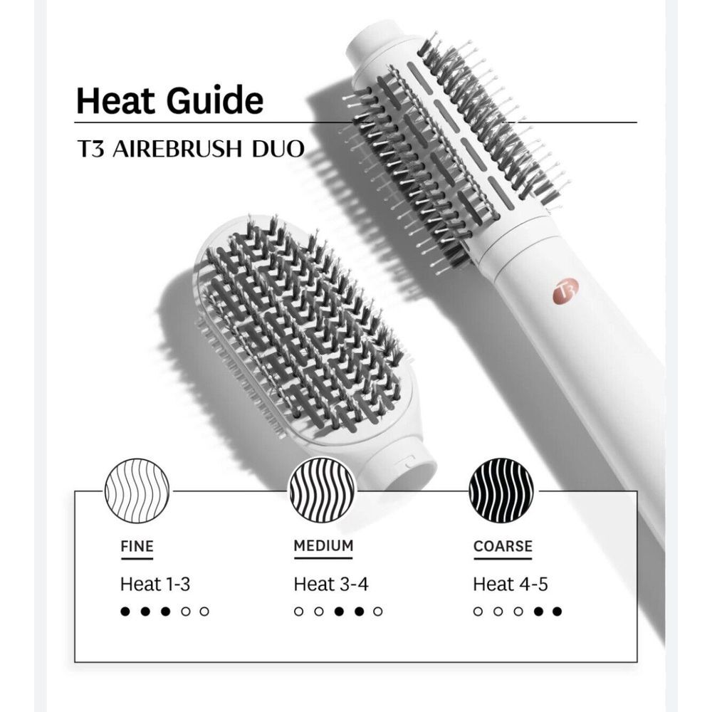 T3 AireBrush Duo Hot‎ Air Brush nterchangeable Attachment NIB Retail $190 - Picture 2 of 7